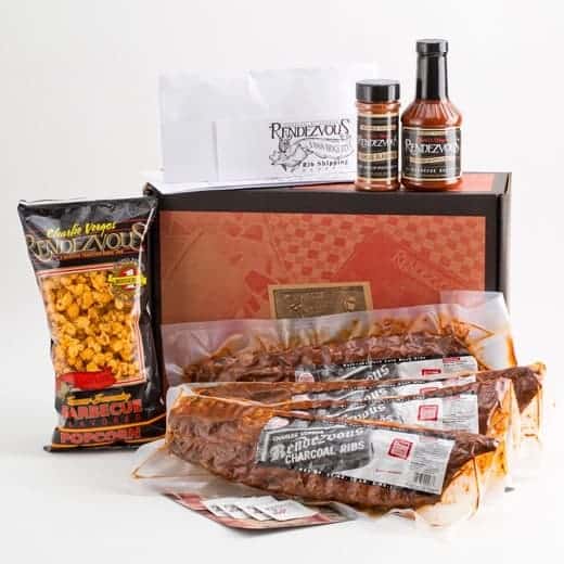 4 Slabs of Ribs Box The Rendezvous